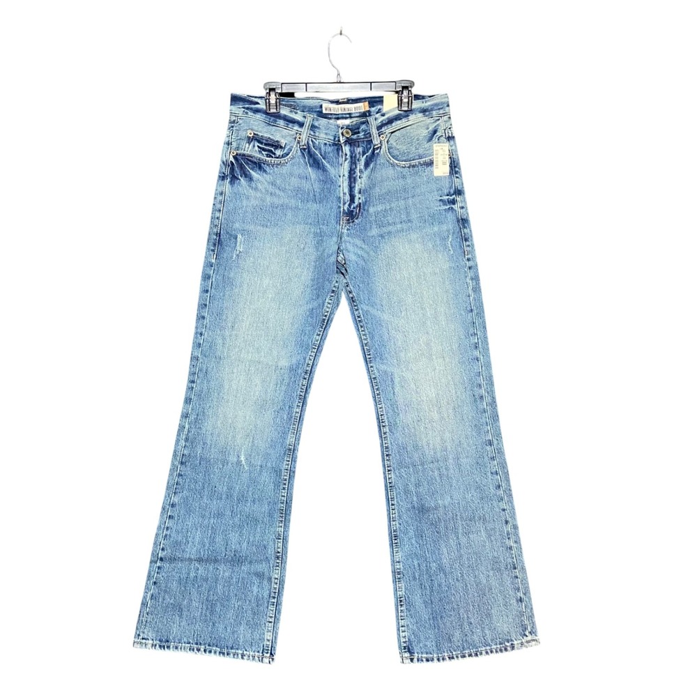 NWT Vintage Aeropostale Winfield Bootcut Jeans Mens 32x32 Deadstock Y2K Grunge